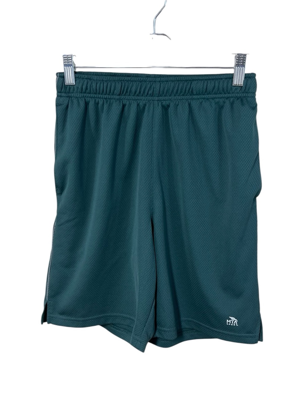 MTA SPORT Men’s Small Green Mesh Athletic Shorts